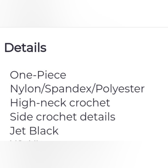 1 piece swim - Picture 5 of 6